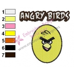 Angry Birds Embroidery Design 043